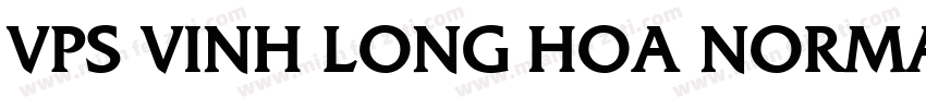 VPS Vinh Long Hoa Normal字体转换